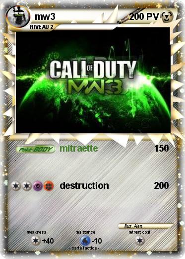 Pokemon mw3
