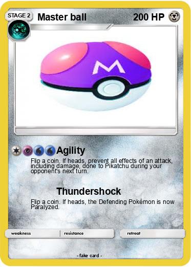 Pokemon Master ball