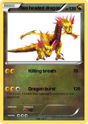 Pokemon Two headed dragon