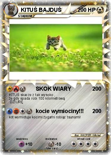 Pokemon KITUŚ BAJDUŚ