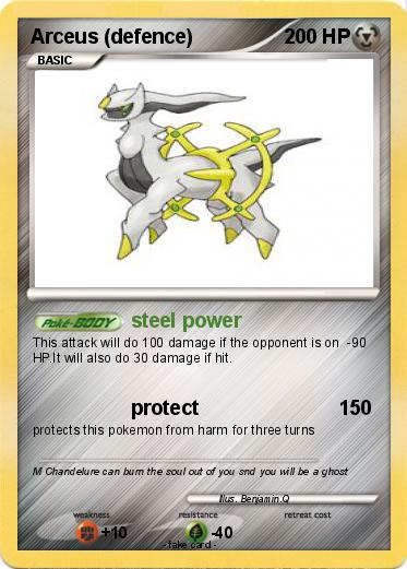 Pokemon Arceus (defence)