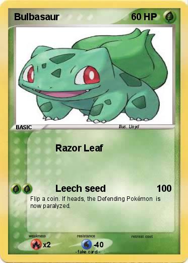 Pokemon Bulbasaur