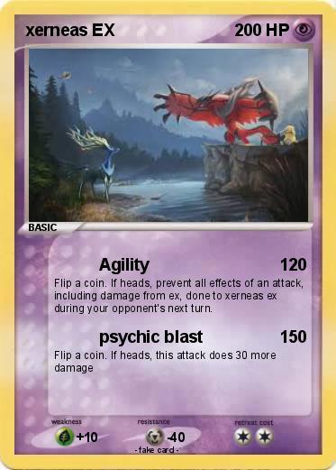 Pokemon xerneas EX