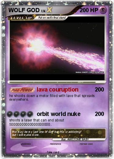 Pokemon WOLF GOD
