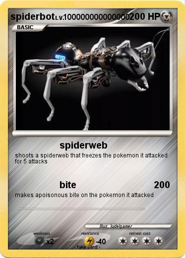 Pokemon spiderbot