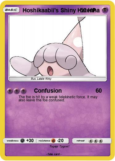 Pokemon Hoshikaabii's Shiny Hatenna