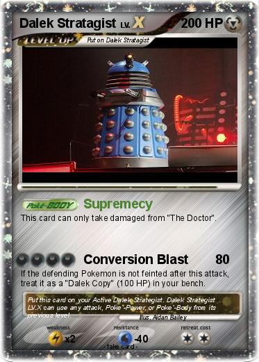 Pokemon Dalek Stratagist