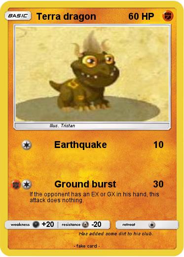 Pokemon Terra dragon