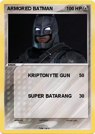 Pokemon ARMORED BATMAN