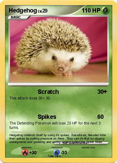 Pokemon Hedgehog