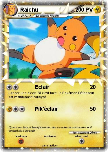 Pokemon Raichu