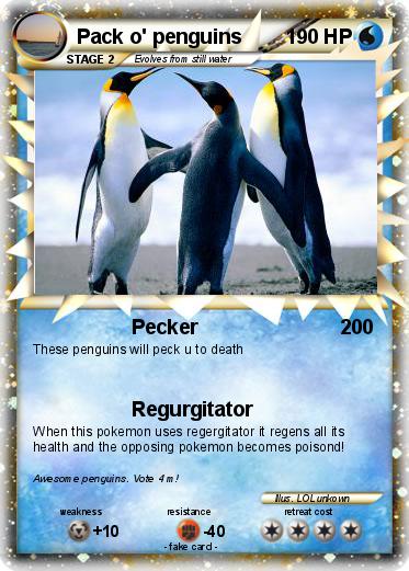Pokemon Pack o' penguins