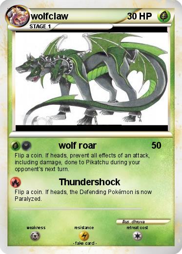 Pokemon wolfclaw