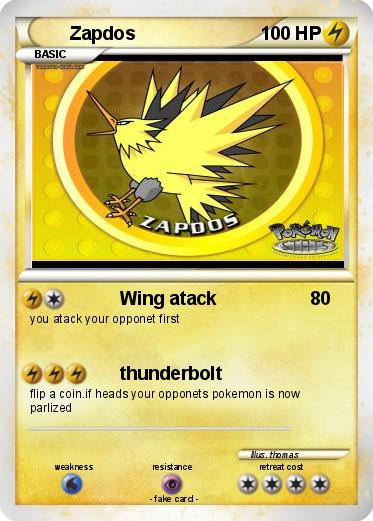 Pokemon Zapdos