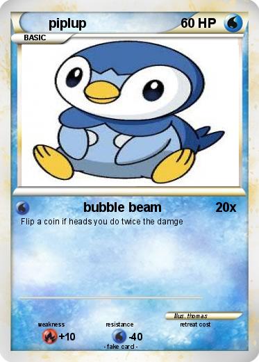 Pokemon piplup