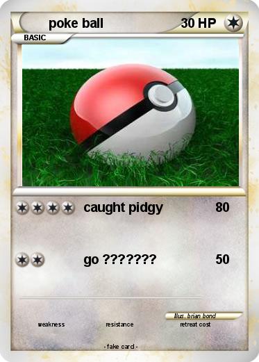 Pokemon poke ball