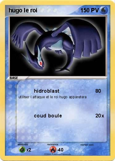 Pokemon hugo le roi