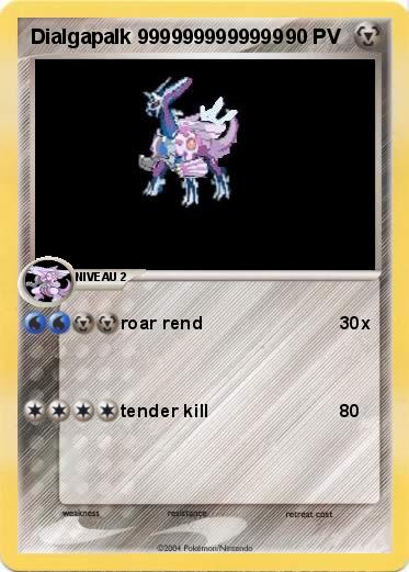 Pokemon Dialgapalk 9999999999999