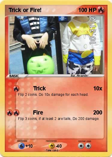 Pokemon Trick or Fire!