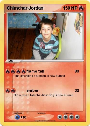 Pokemon Chimchar Jordan