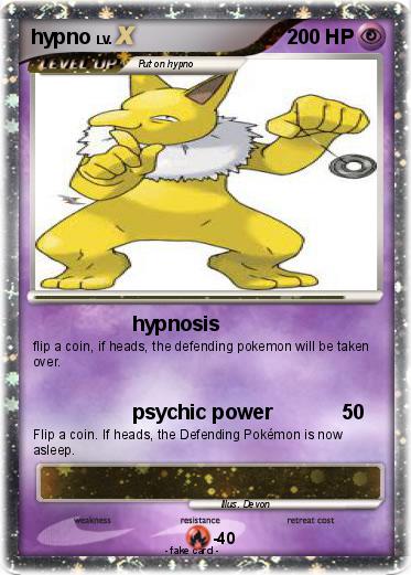 Pokemon hypno