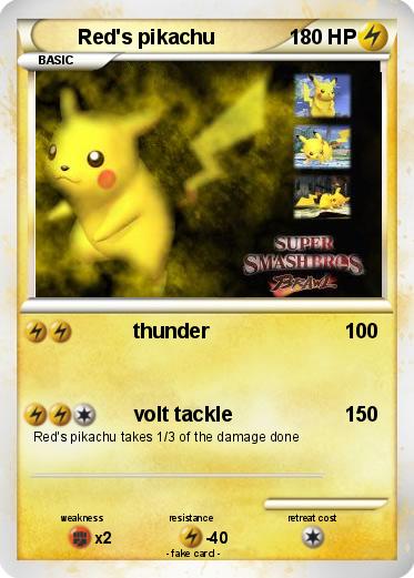 Pokemon Red's pikachu