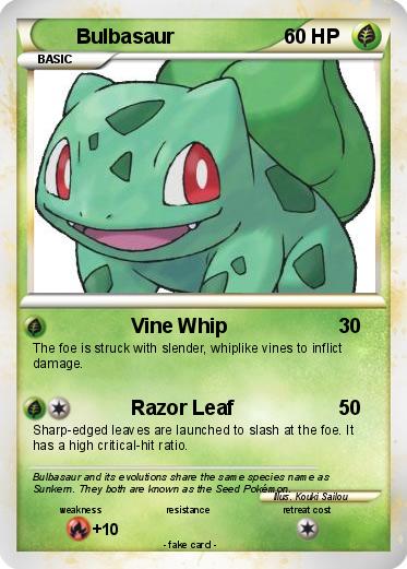 Pokemon Bulbasaur