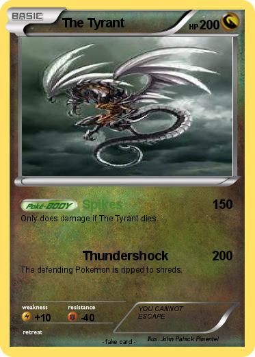 Pokemon The Tyrant