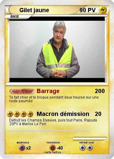 Pokemon Gilet jaune