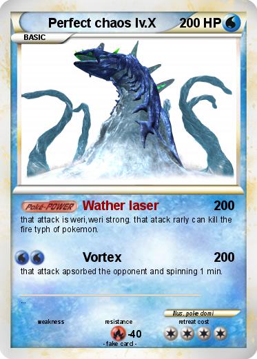 Pokemon Perfect chaos lv.X