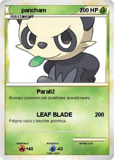 Pokemon pancham