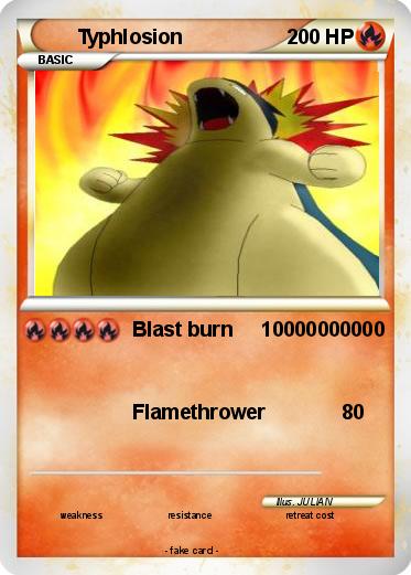 Pokemon Typhlosion