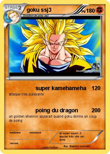 Pokemon goku ssj3