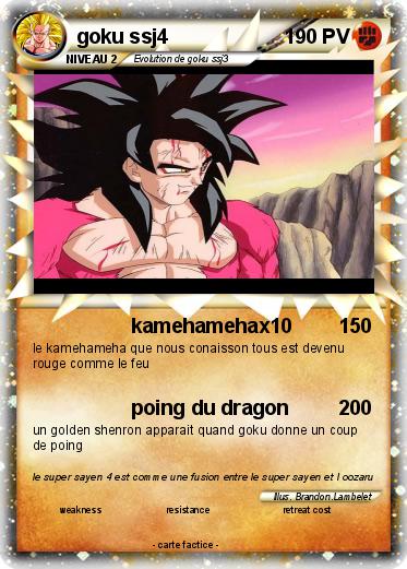 Pokemon goku ssj4
