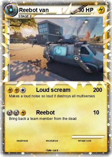 Pokemon Reebot van
