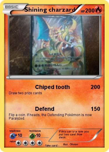 Pokemon Shining charzard