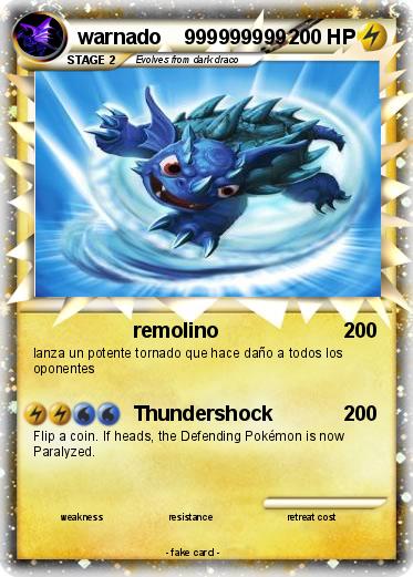 Pokemon warnado    999999999