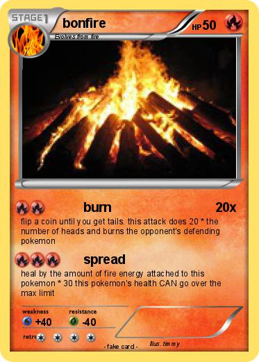 Pokemon bonfire