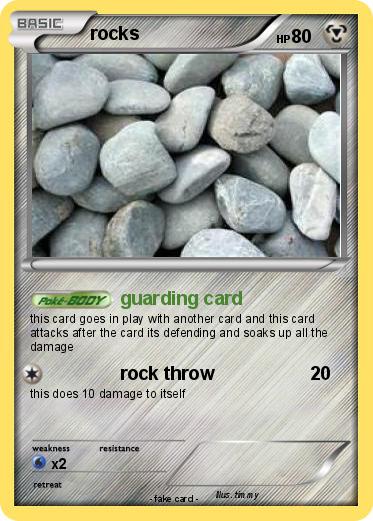 Pokemon rocks