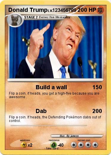 Pokemon Donald Trump