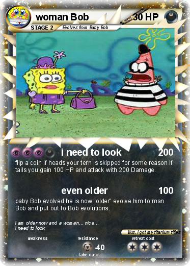 Pokemon woman Bob