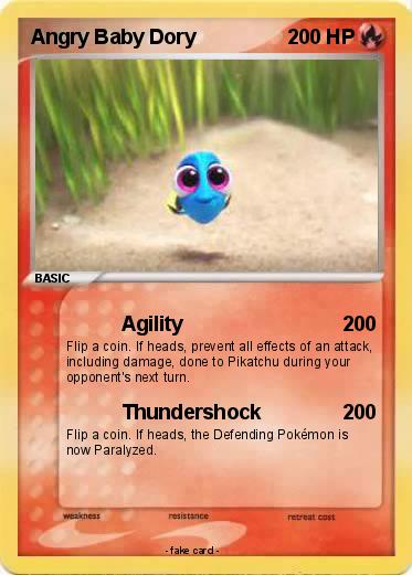 Pokemon Angry Baby Dory