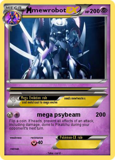 Pokemon mewrobot