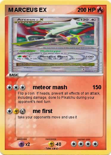 Pokemon M ARCEUS EX