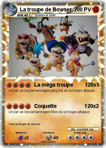 Pokemon La troupe de Bowser