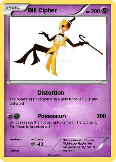 Pokemon Bill Cipher