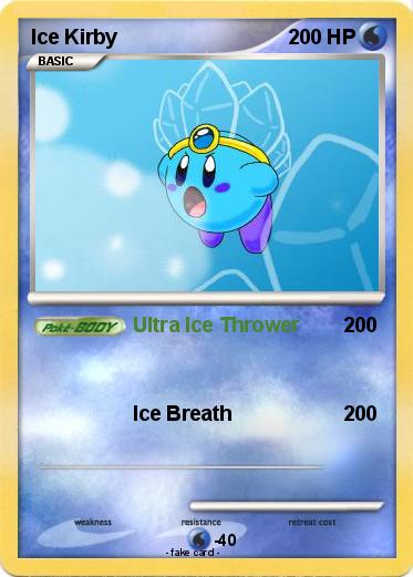Pokemon Ice Kirby