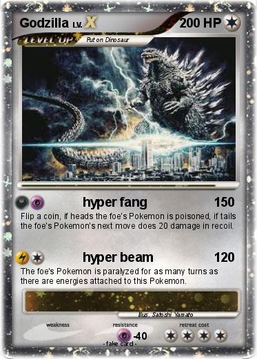 Pokemon Godzilla