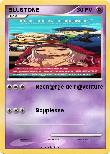 Pokemon BLUSTONE