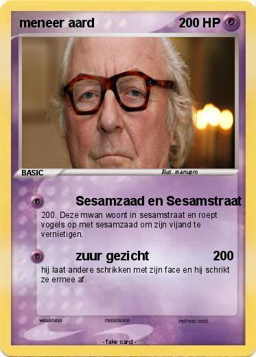 Pokemon meneer aard
